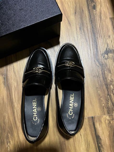 chanel loafers zwart|Chanel loafers nordstrom.